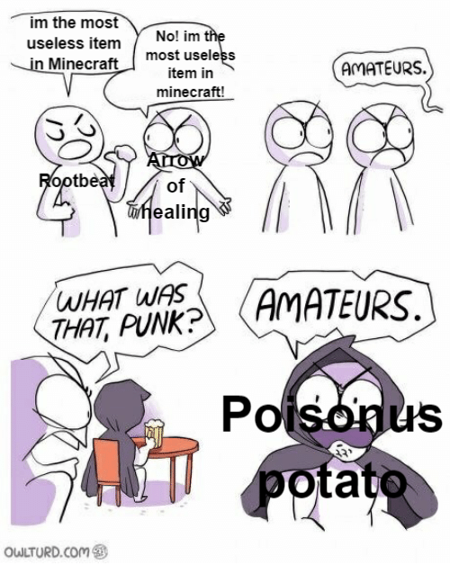 What CAN you do with a poisonus potato